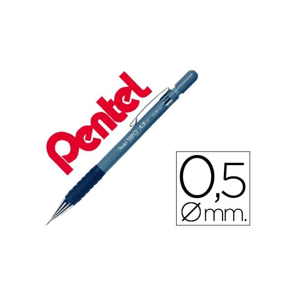 Pentel Lapiseira A315 0.5mm Cinza - A315-N