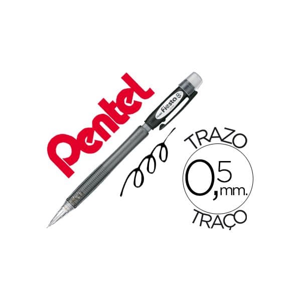 Pentel Lapiseira Ax105 Fiesta 0.5mm Preto - 45125
