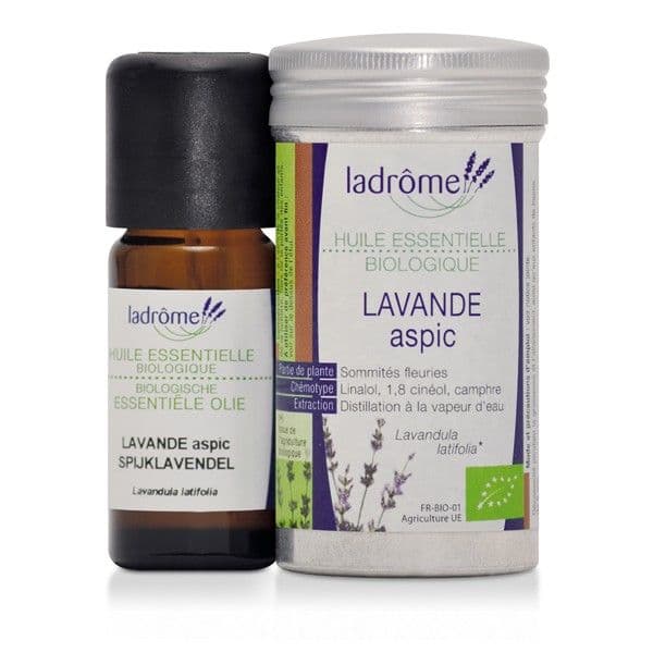 Ladrome Oil Essential Bio Lavender Aspic 10ml
