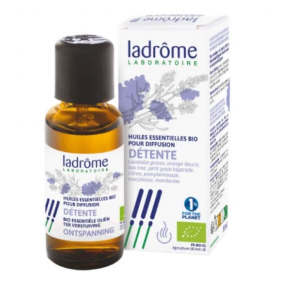 Farmoplex Ladrôme Mistura de Óleos Essenciais Bio para Difusão Relaxamento 10ml