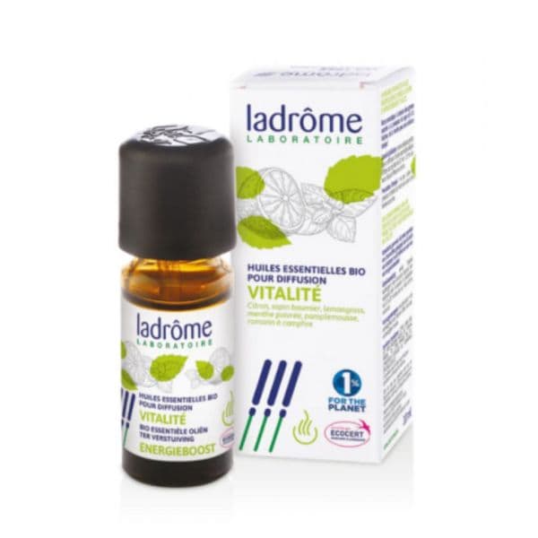 Farmoplex Ladrôme Mistura de Óleos Essenciais Bio para Difusão Vitalidade 10ml