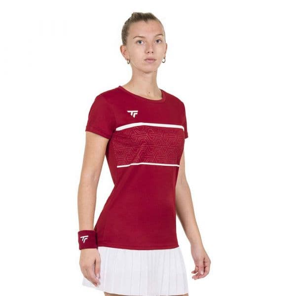 Tecnifibre Team Tech Short Sleeve T-shirt Vermelho XS Mulher