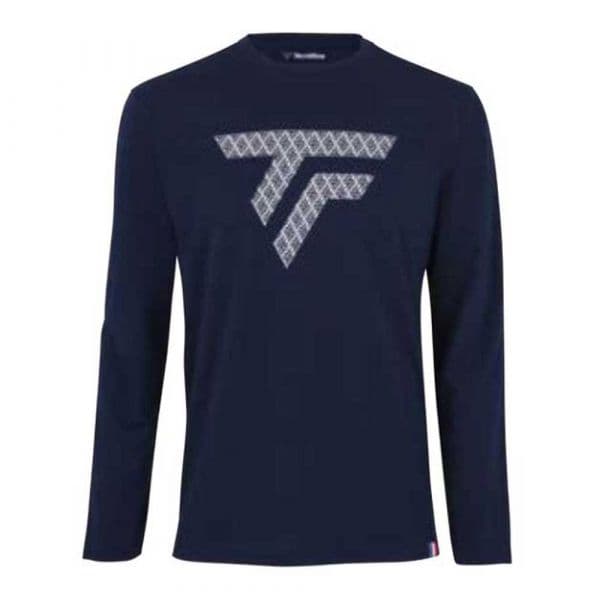 Tecnifibre Training Long Sleeve T-shirt Azul XL Homem