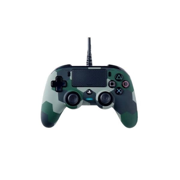 Nacon Wired Illuminated Compact Controller Green Camo