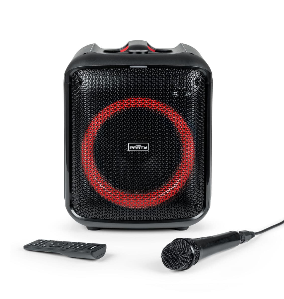 Bigben Coluna Cube de Alta Potencia 200W com BTe Microfones