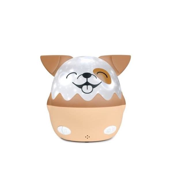 BigBen Luz Noturna Musical P.Dog NLPKIDSDOG Branco/Castanho