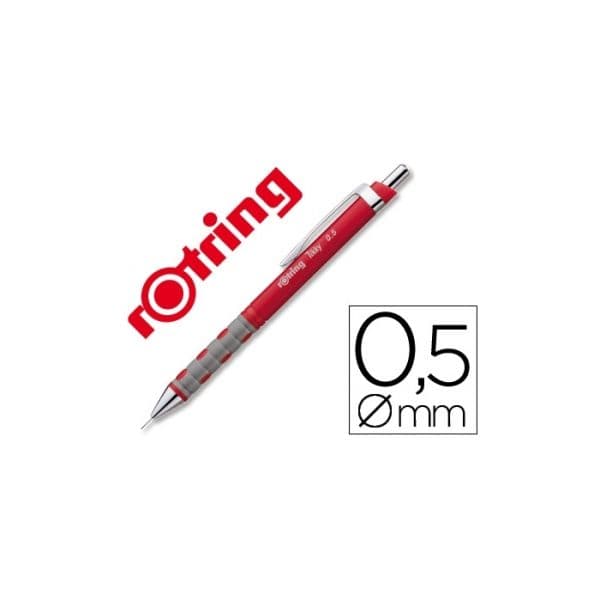 Rotring Lapiseira Tikky 0.5mm Vermelho 1 Un.