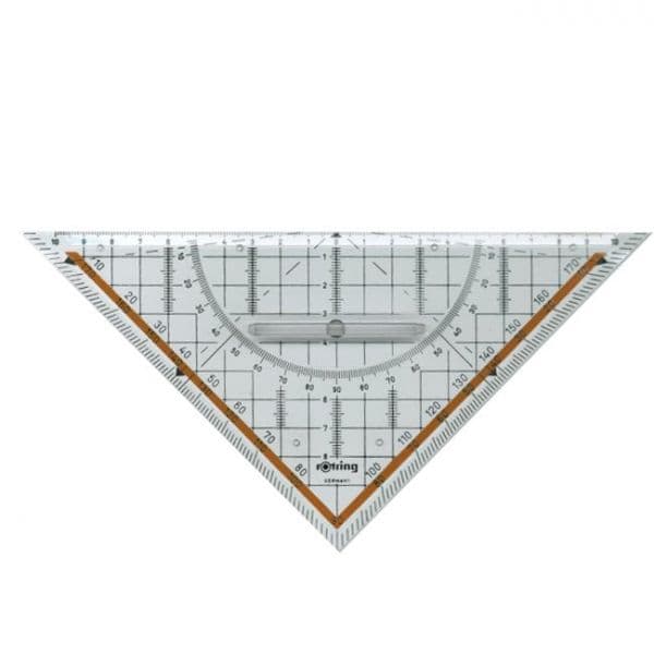 Rotring Esquadro Geométrico 20cm - S0903950