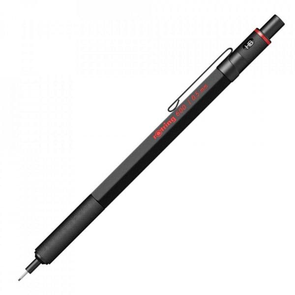Rotring Lapiseira 0.5mm 600 Black