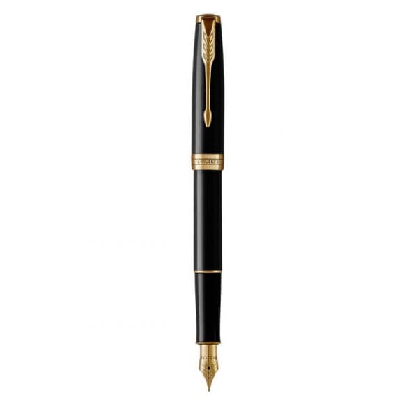 Parker Caneta de aparo Sonnet Laca Preta GT - A21852594