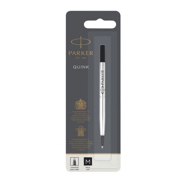 Parker Recarga Caneta Roller Preta - A22007715