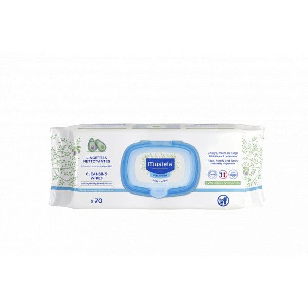 Mustela Toalhitas Limpeza Perfumadas x70 un.