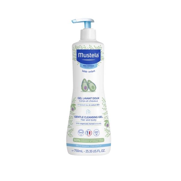 Mustela Bebé Pele Normal Gel Lavante Suave 750ml
