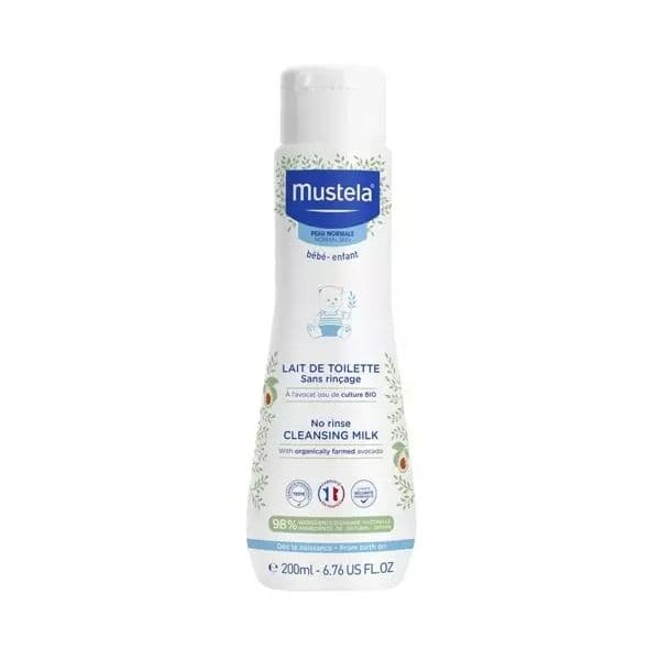 Mustela Hydra Bebe Cleansing Milk Edição Abacate 200ml