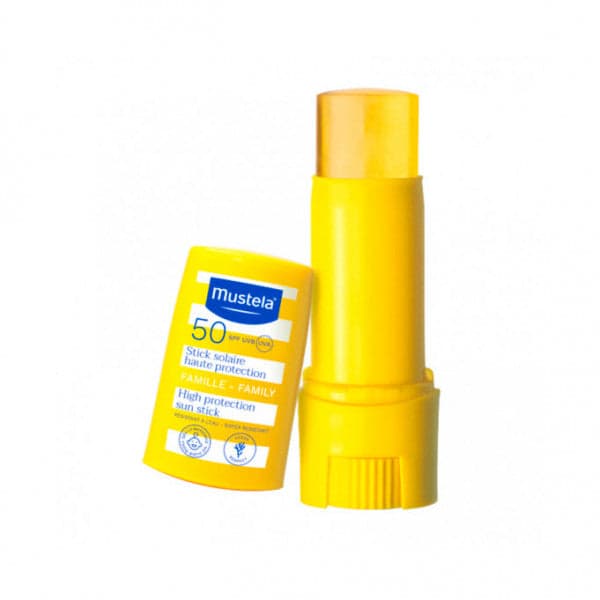 Protetor Solar Mustela Stick Família SPF50 9ml