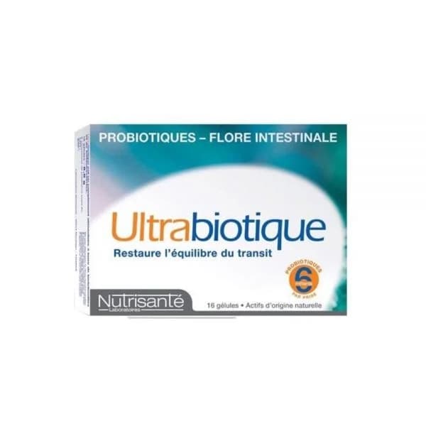 Nutrisanté Ultrabiotique 60 Cápsulas