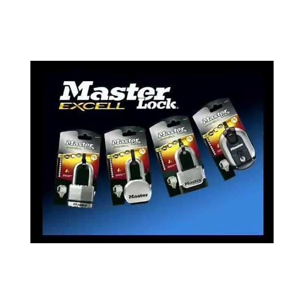 Master Lock Cadeado Excell Laminated Padlock M115EURDLF 50mm preto