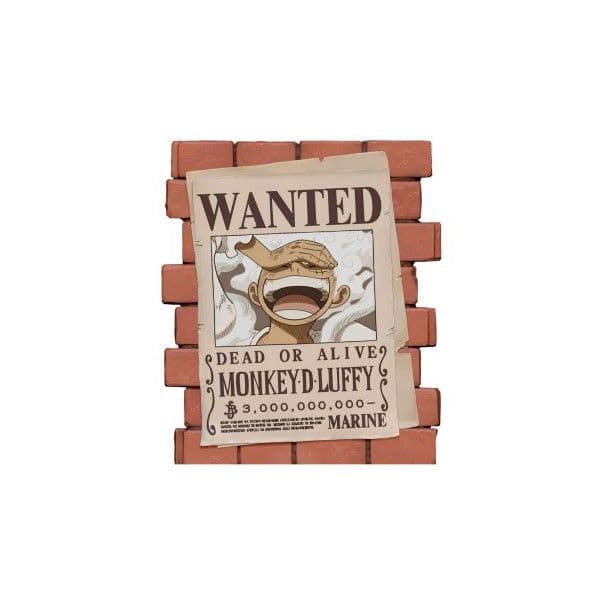 Plastoy Mealheiro Luffy Wanted One Piece 16cm