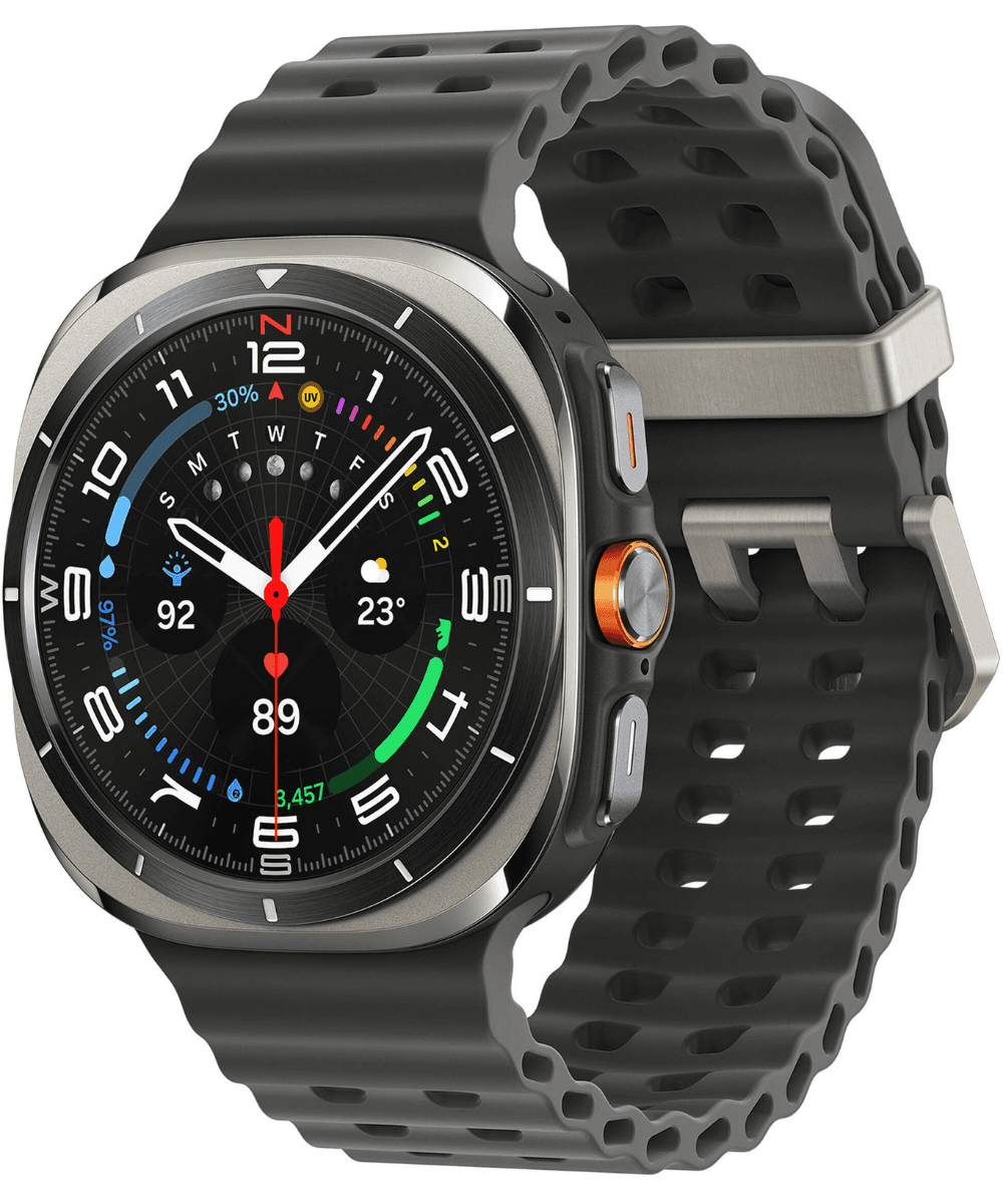 Smartwatch Samsung Galaxy Watch Ultra (2025) 47mm GPS + LTE Cinza Titânio