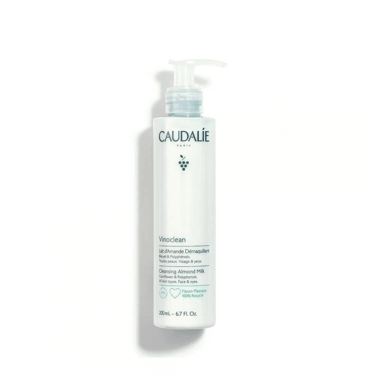 Caudalie Vinoclean Desmaquilhante Leite Amêndoa 200Ml