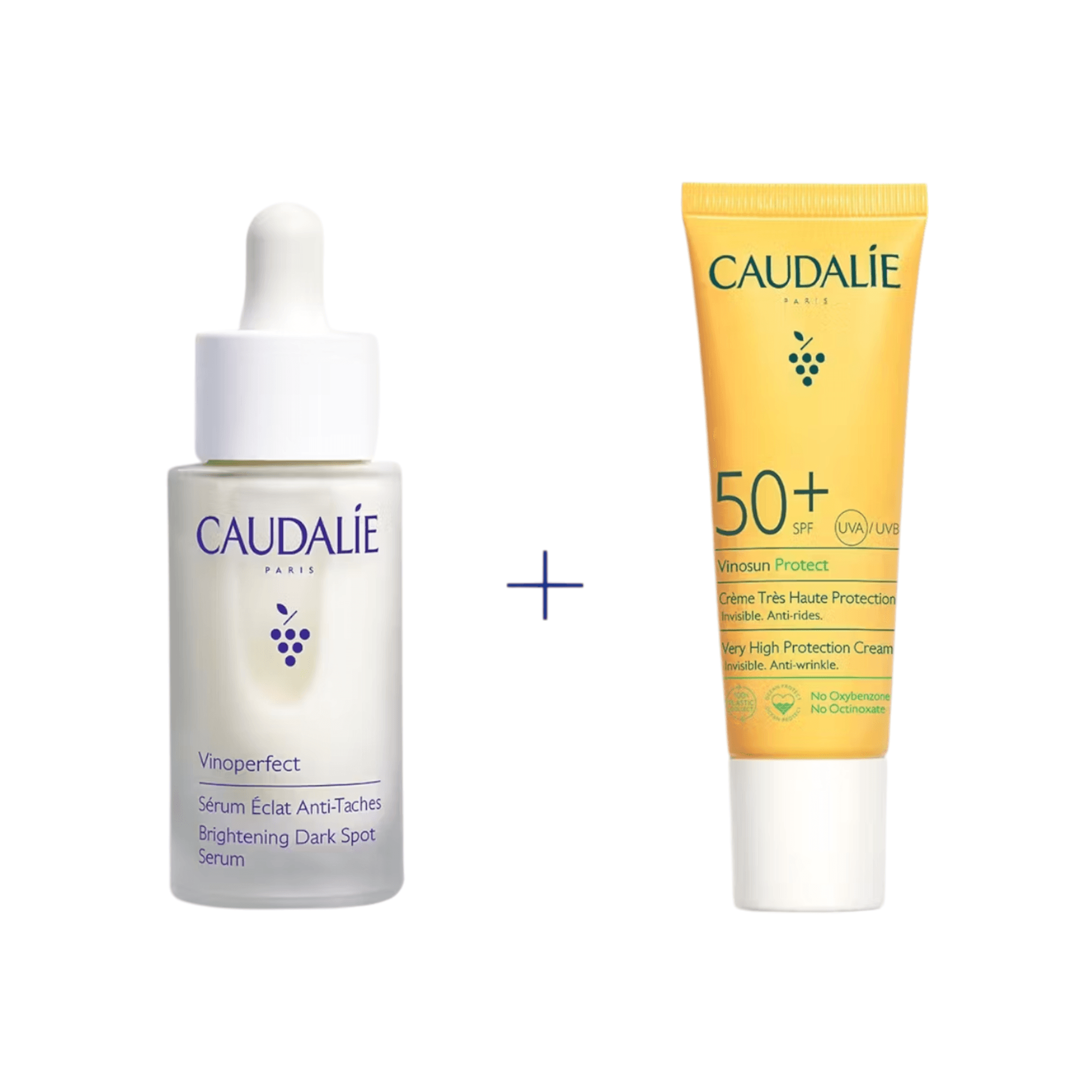 Caudalie Vinoperfect Sérum 30ml + Vinosun Protect SPF50+ 20ml Coffret