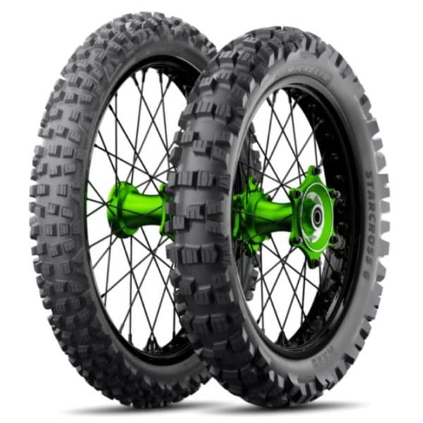 Pneu Moto Michelin Starcross 6 ( 90/100-21 TT 57M M/C, Composto de borracha Médio SOFT, NHS, Rodas dianteiras ) - 3528702557662