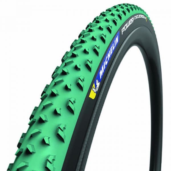 Michelin Pneus Power Cyclocross Jet Foldable Green / Beige 700 X 33