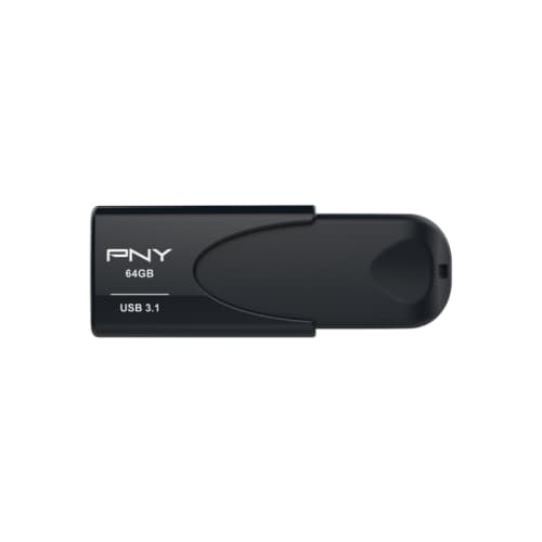 PNY 64GB Attaché 4 USB 3.1 Black