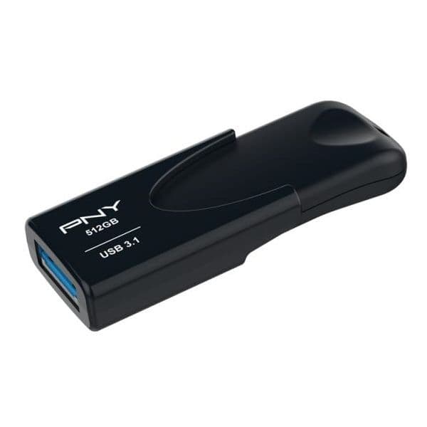 PNY 512GB Attaché 4 USB 3.1 Black