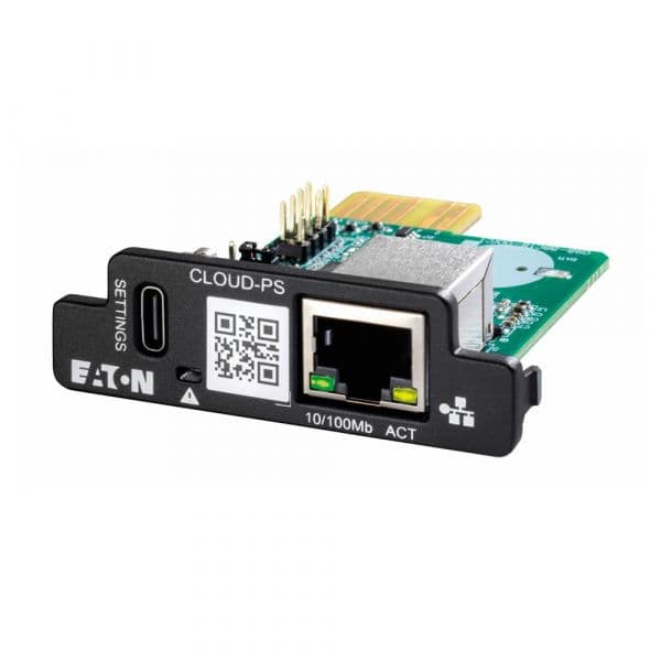 Eaton Cartão UPS Cloud CLOUD-PS Adaptador Gestão Remota 10/100 Ethernet