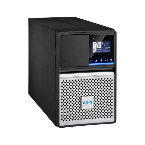UPS Bateria de chumbo-ácido Sai Eaton 920W com eficiência de 98,2% e 8 saídas C13 LCD