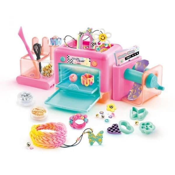 Canal Toys Style 4 Ever Fábrica de Joias de Argila Mágica Kit 3 em 1
