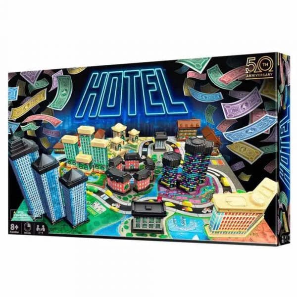 Asmodee Jogo de Tabuleiro Hotel OOBHOT01ES Castanho