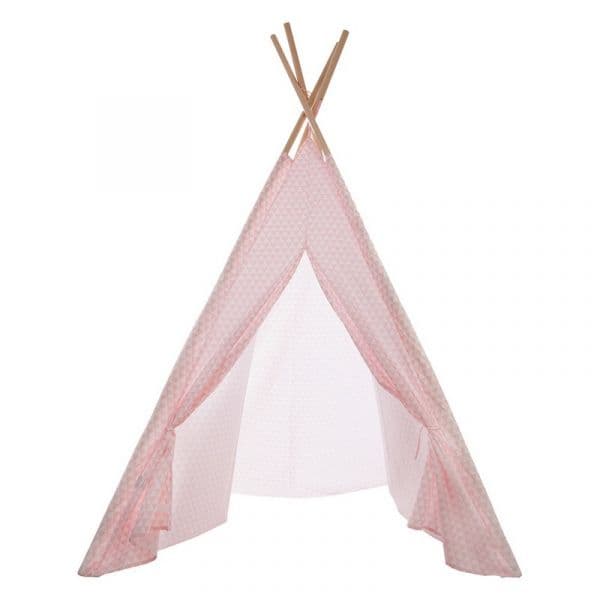 Edm Tenda Rosa com Capa Armazenagem 160x120x120cm