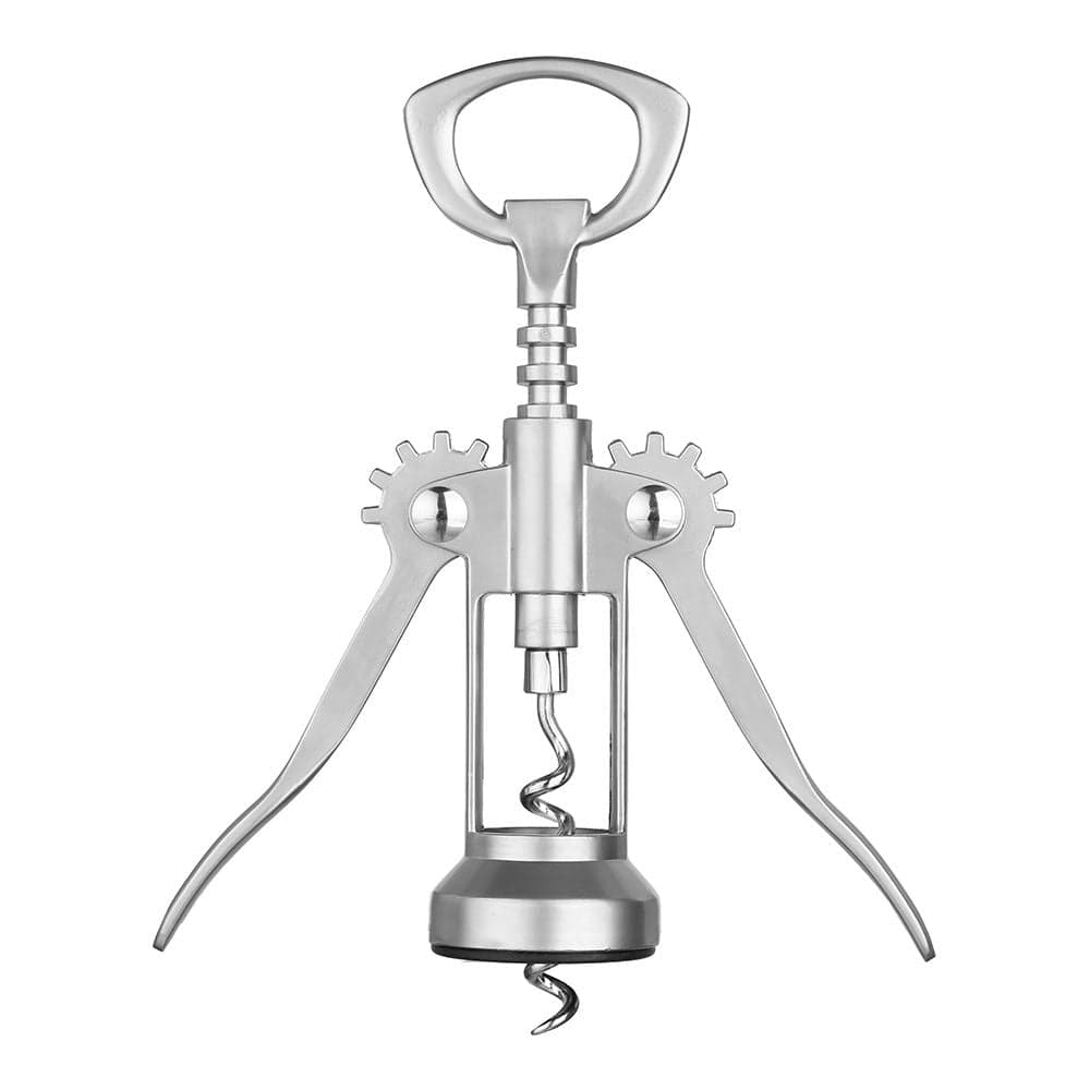 SACA ROLHAS DELUXE AÇO INOXIDAVEL MODELO CHARLES DE GAULES 15CM