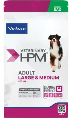Virbac Vet Hpm Adult Large & Medium Dog 3Kg