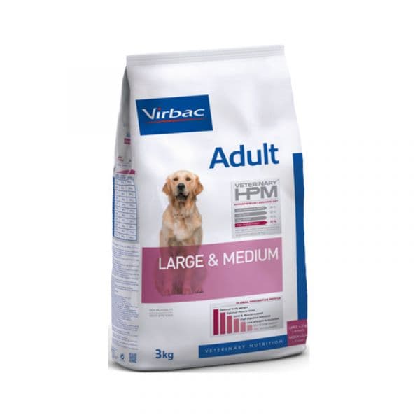 Virbac Vet Hpm Adult Large & Medium Dog 3Kg