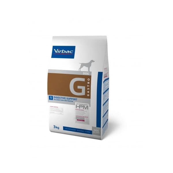 Virbac Vet Hpm G1 Gastro Digestive Support Dog 3Kg