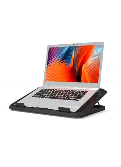 STAND NOTEBOOK COOLER PRO - STAND FOR NOTEBOOKS UP TO 17", DUAL