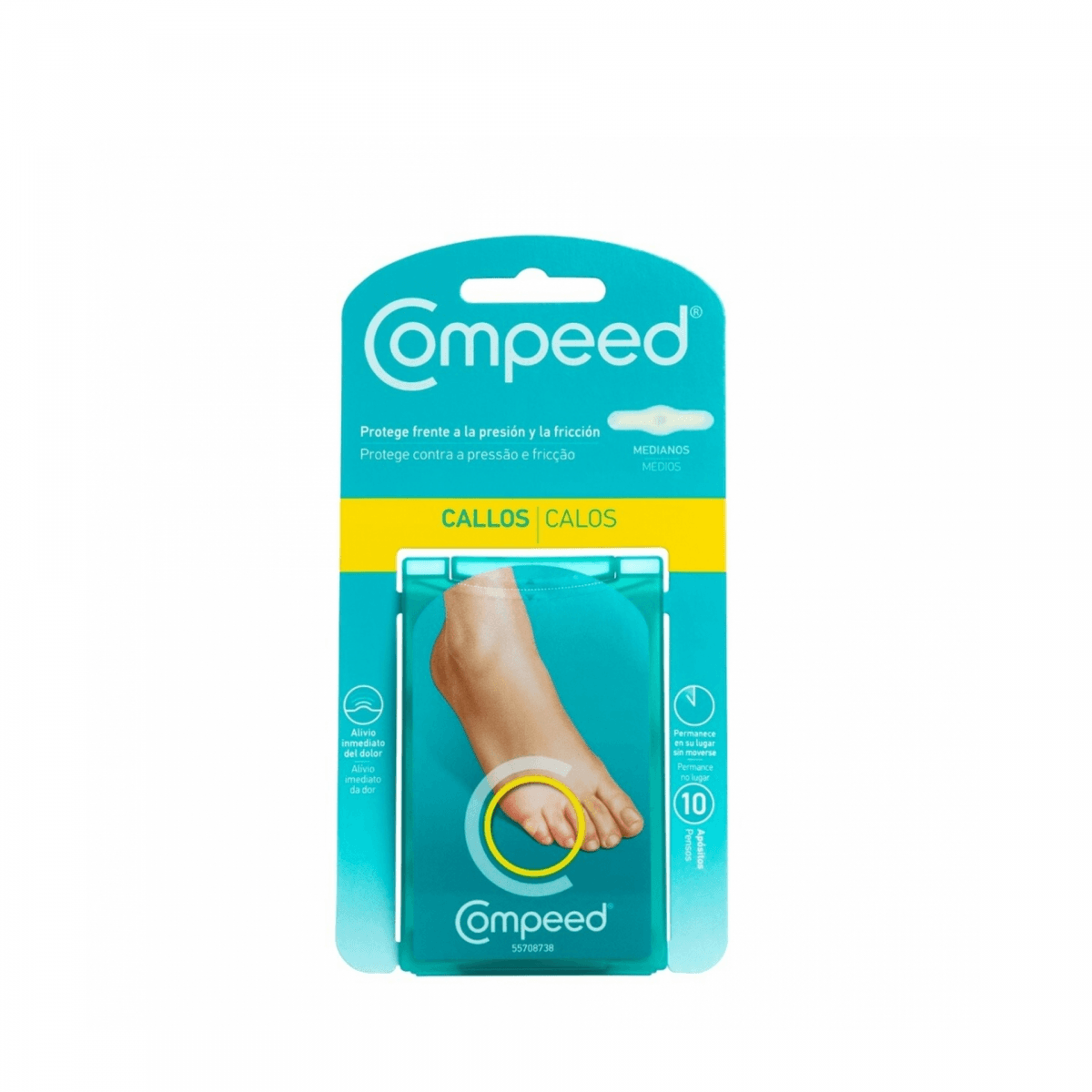 COMPEED PENSO CALO MEDIO X10