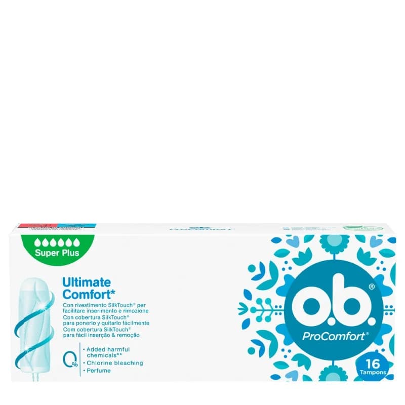 o.b. Pro Comfort Super Plus Tampões 16 Unidades