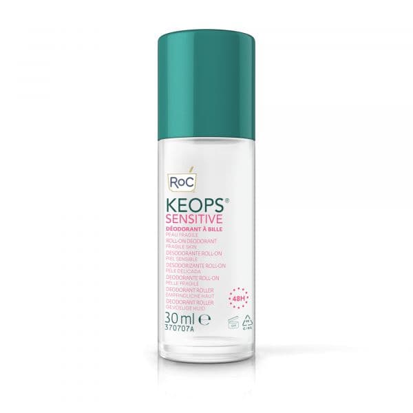 RoC Keops Desodorizante Roll-On Sensitive Skin 48h 30ml