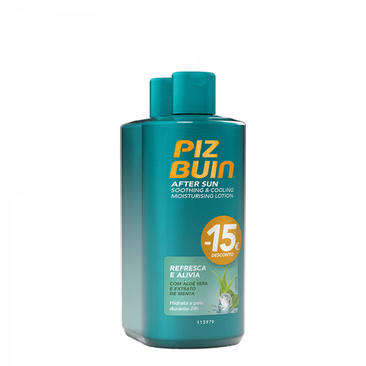 After Sun Piz Buin Loção Suavizante e Refrescante 2x 200ml