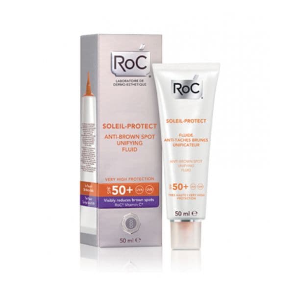 Protetor Solar Roc Soleil Protexion+ Fluido Antimanchas SPF50+ 50ml