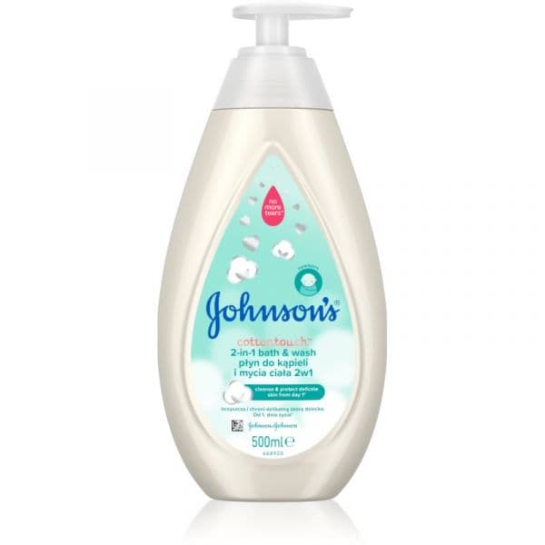 Johnson's Baby Cottontouch Banho de Espuma e Gel de Banho 2em1 500ml