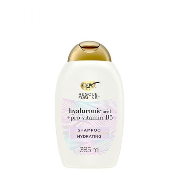 Ogx Rescue Fusions Shampoo Hidratante Cabelo Seco 385ml
