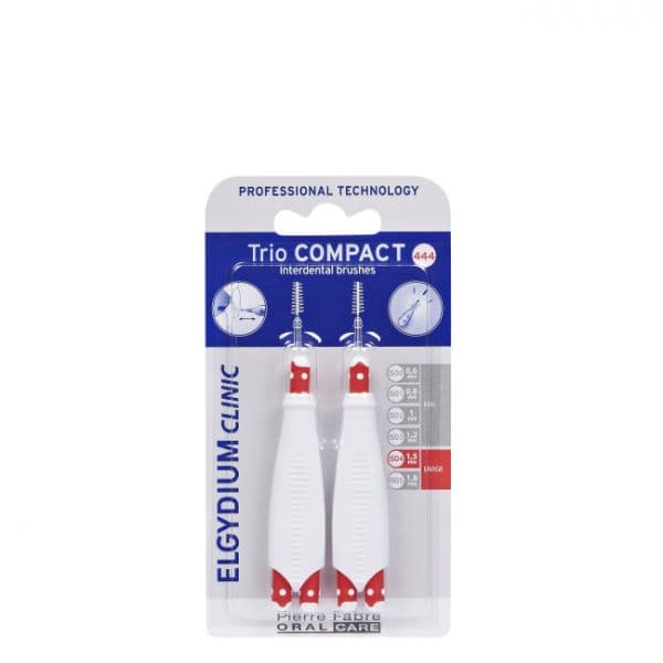 Elgydium Trio Compact Escovilhões Largos 6 Unidades