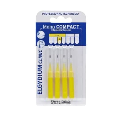 Elgydium Clinic Escovilhão Mono Compact Amarelo