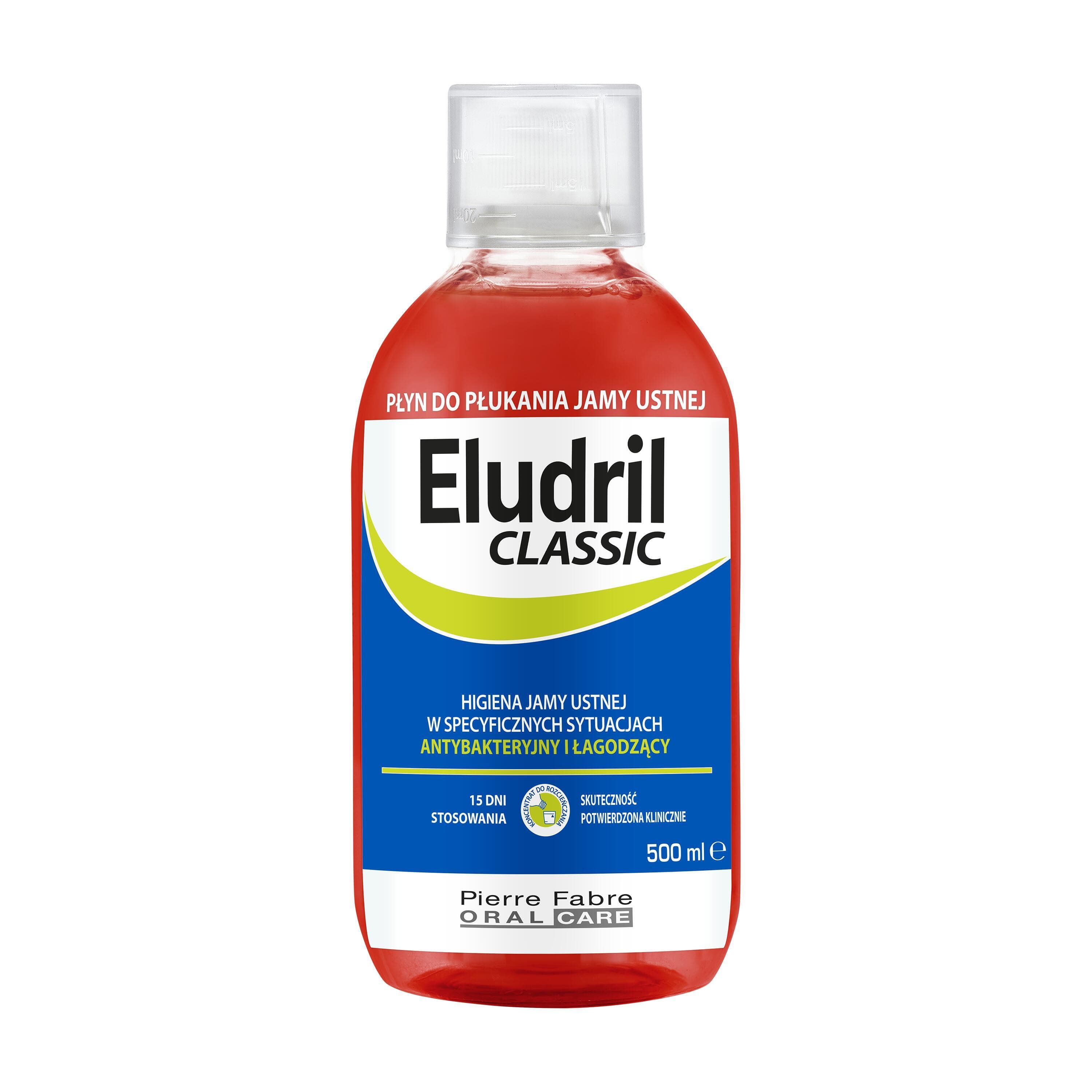 ELUDRIL CLASSIC COLUTÓRIO 500ML | WOWFARMA