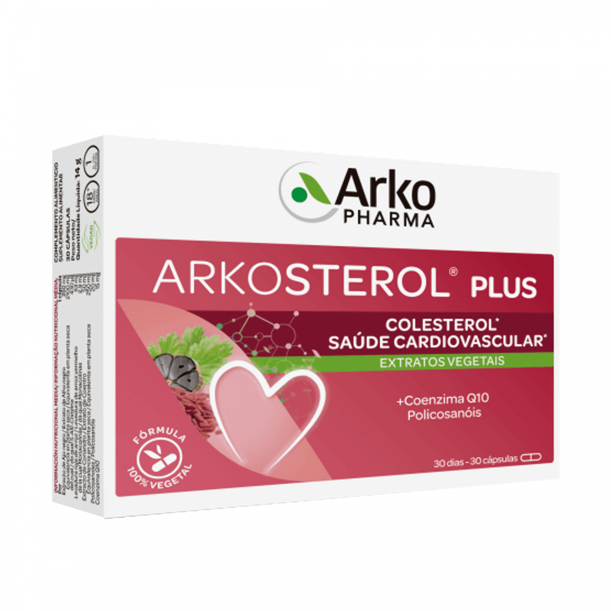 Arkopharma Arkosterol Plus 30 Cápsulas